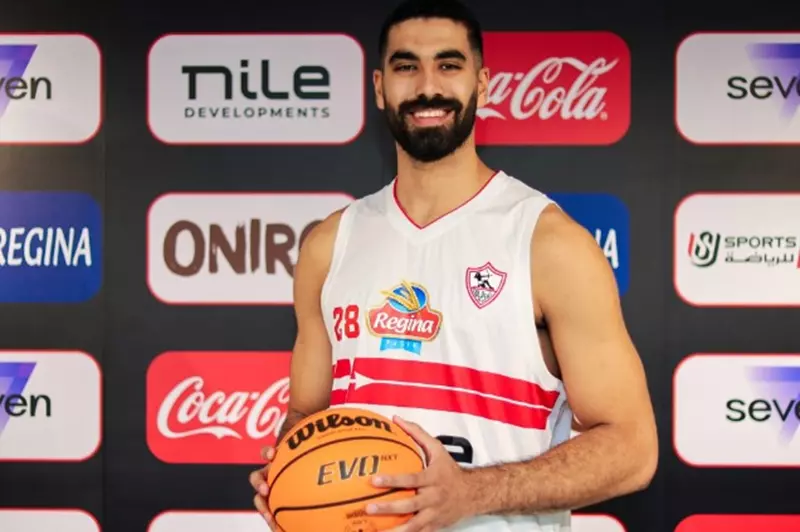 خالد عبد الناصر لاعب سلة الزمالك